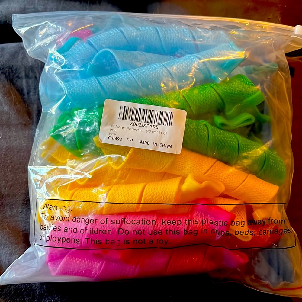 Heatless Magic Hair Rollers